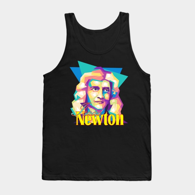 Isaac Newton wpap vintage Tank Top by erika design